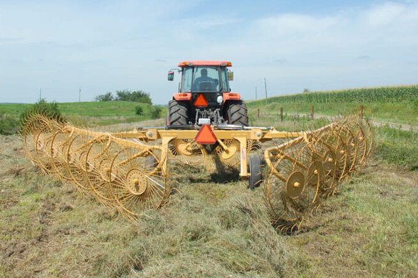 Vermeer VR1224 Carted Wheel Rake for sale at Assmans Implement, Inc., Mission, South Dakota
