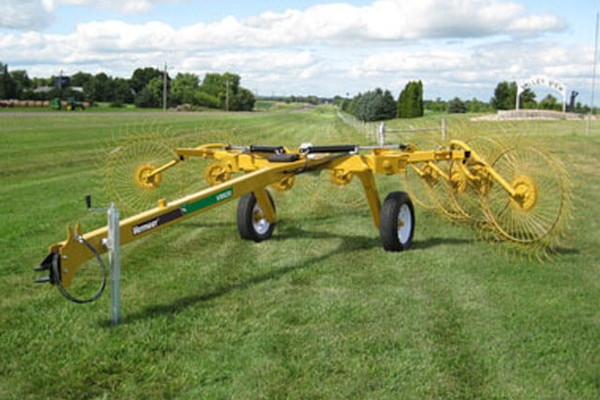 Vermeer VR820 Carted Wheel Rake for sale at Assmans Implement, Inc., Mission, South Dakota